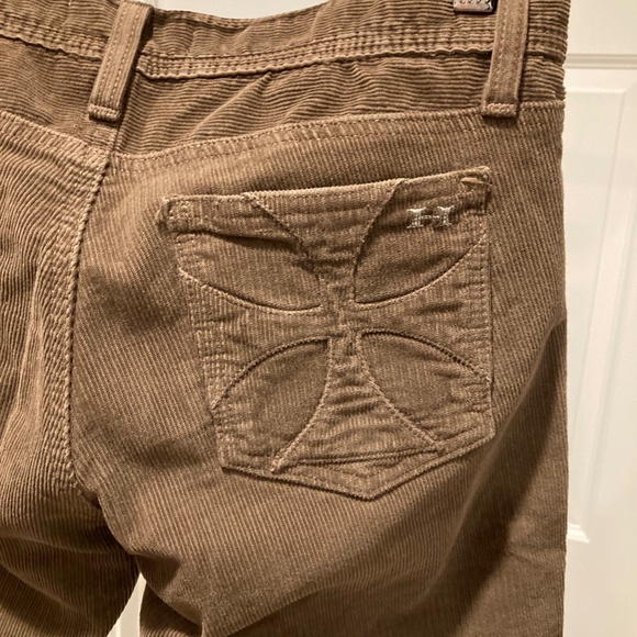 Habitual chocolate brown corduroy pant.  Brown.  BEST BUTT!!  Size 28 W. - Picture 4 of 5